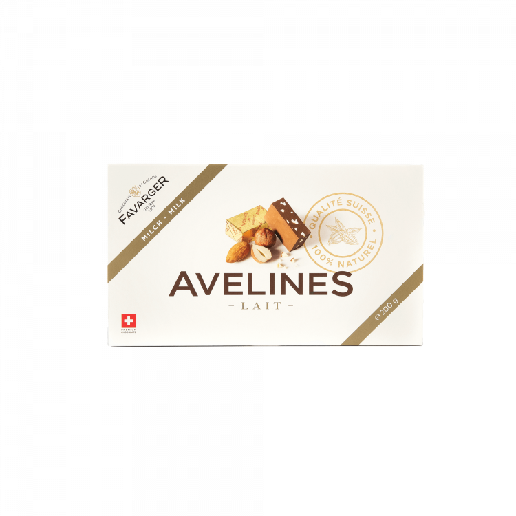 Boîte 20 Avelines lait