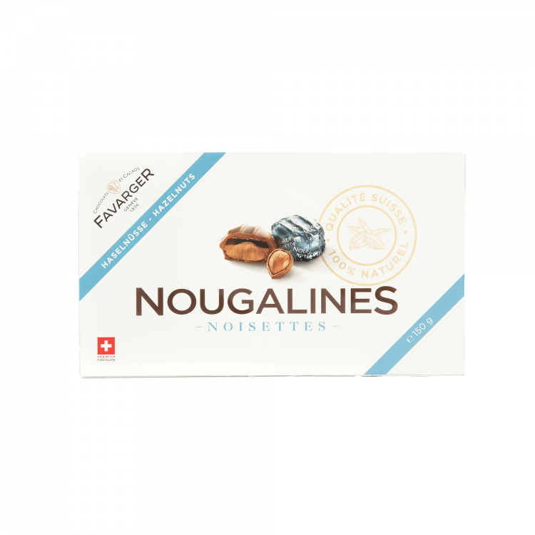 Box of 15 hazelnut Nougalines